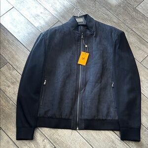 Enzo Tovare Men's Black Jacket NWT